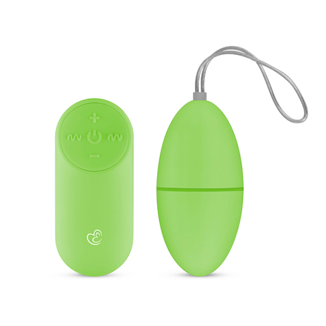 Ouef vibrant : easytoys remote control vibrating egg vert
