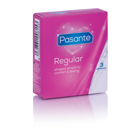 Preservatifs : pasante regular condoms 3 pcs