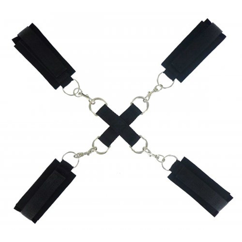 Handcuffs : Frisky Stay Put Cross Tie Restraints