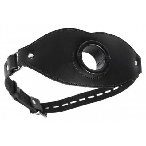 Ball Gag : Strict Leather Locking Open Mouth Gag