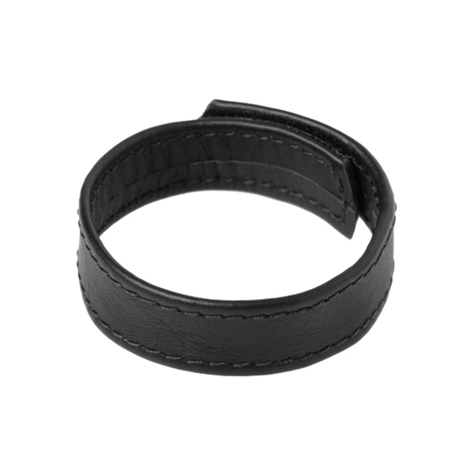 Anneaux cockring : strict leather velcro cock ring