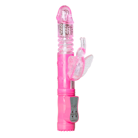 Vibrators Tarzan : Easytoys Pink Butterfly Vibrator