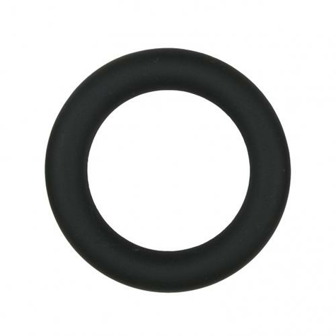 Cock Rings : Silicone Cock Ring Black Medium