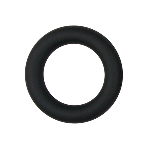Cock Rings : Silicone Cock Ring Black Small