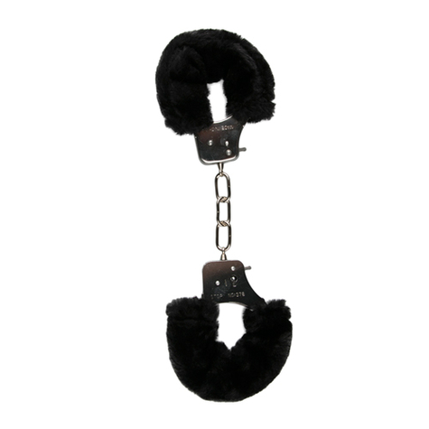 Menottes : furry handcuffs noir