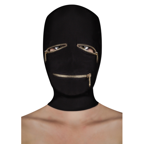 masque : extreme zipper mask with eye and mouth zipper