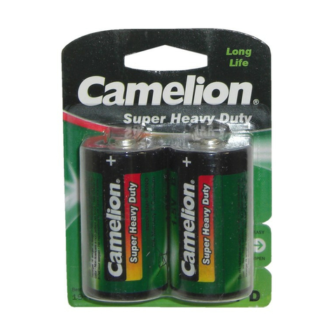 Batterie camelion vert mono r20        
