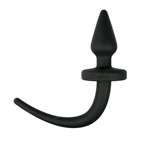 Plug anal : dog tail plug pointy large