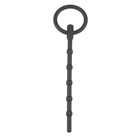 Anneaux cockring : long hollow silicone penisplug
