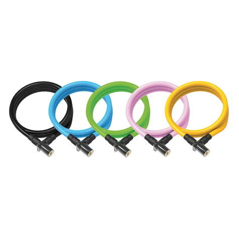 Spiral Cable Lock Onguard Lightweight