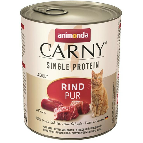 Animonda cat dose carny adulte single protein buf 800g
