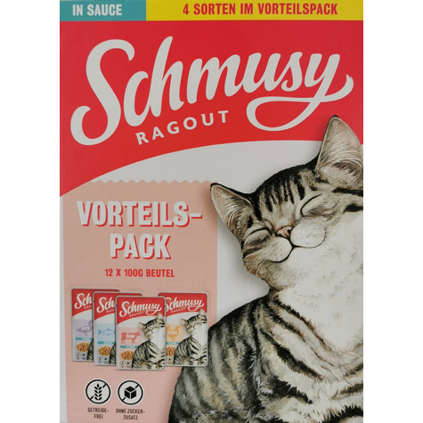 Schmusy ragout in sauce value pack 12x100g