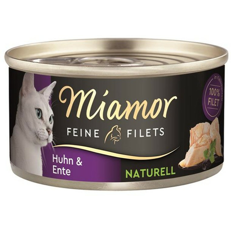 Miamor Fine Filets Natural Chicken & Duck 80g