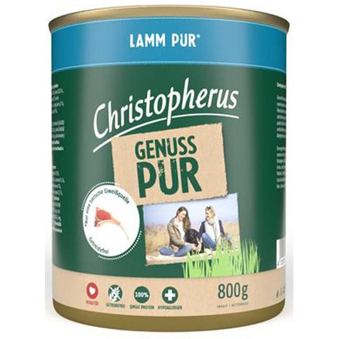 Christopherus pure agneau 800g-tin