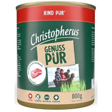 Christopherus Pure Beef 800g Can