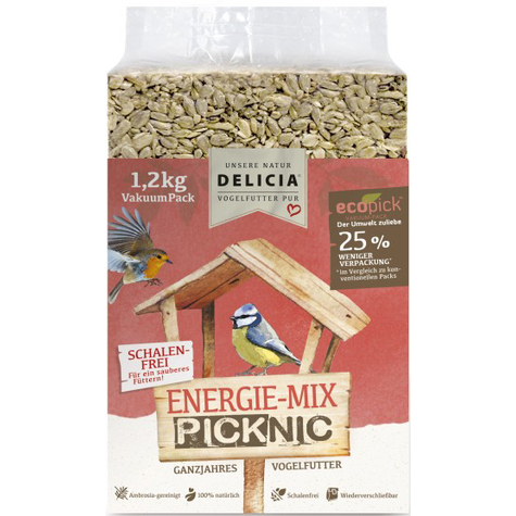 Delicia energie-mix picknic packs sous vide 1,2kg