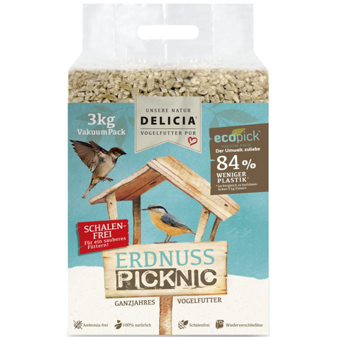 Delicia peanut picnic packs sous vide 3kg