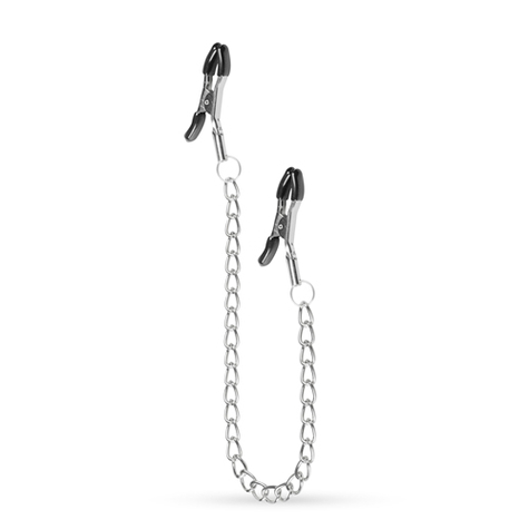 Pinces a seins : classic nipple clamps with chain