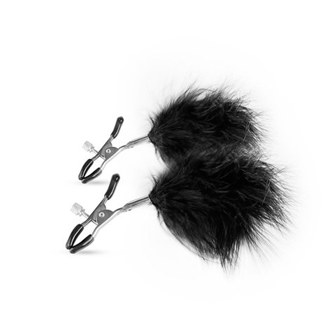 Nipple Clamps : Adjustable Nipple Clamps With Feathers