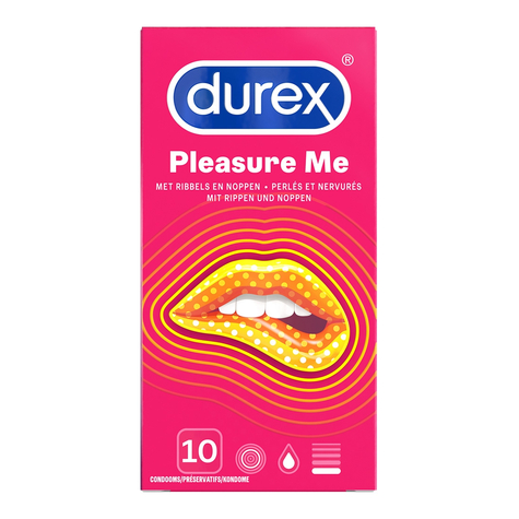 Durex Pleasure Me Condoms 10 Condoms