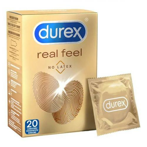 Durex Real Feel Condoms 20 Pieces