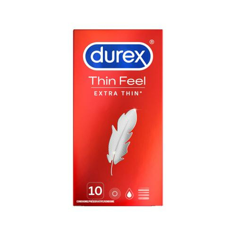 Durex thin feel extra thin 10 pies