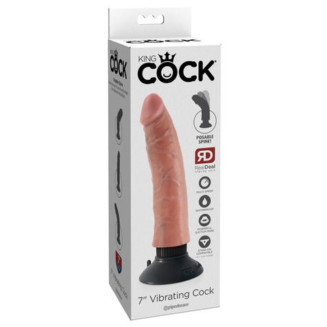 7" vibrating cock