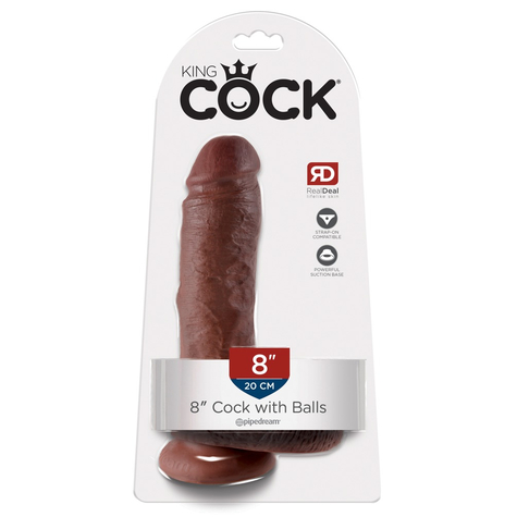 8" cock with balls