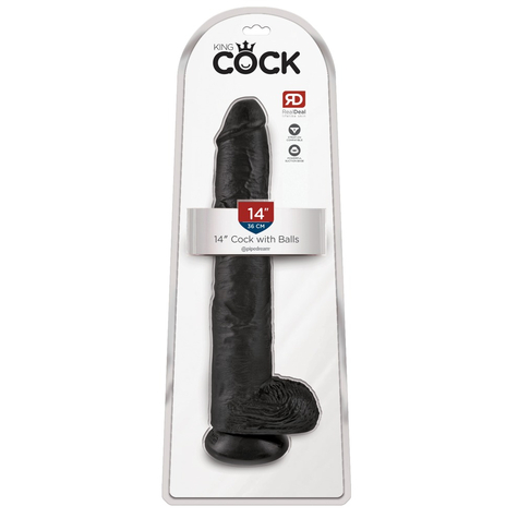 14" cock with balls