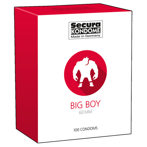 Preservatifs : big boy condoms 100 pieces