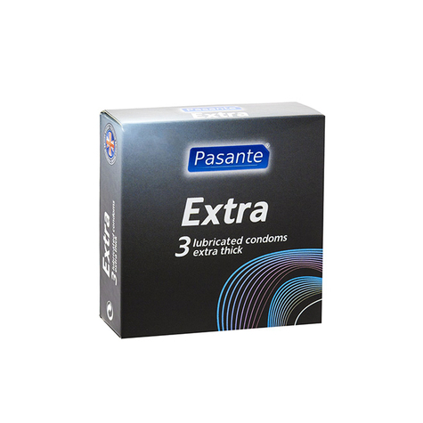 Preservatifs : pasante extra 3 condoms