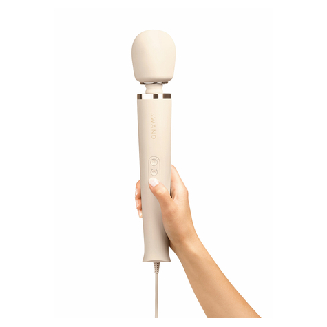 Le wand powerful plug-in vibrant massager cream