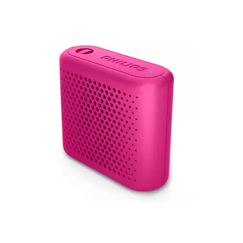 Philips bt55b bluetooth speaker pink portable garden balcony holiday outdoor leisure camping