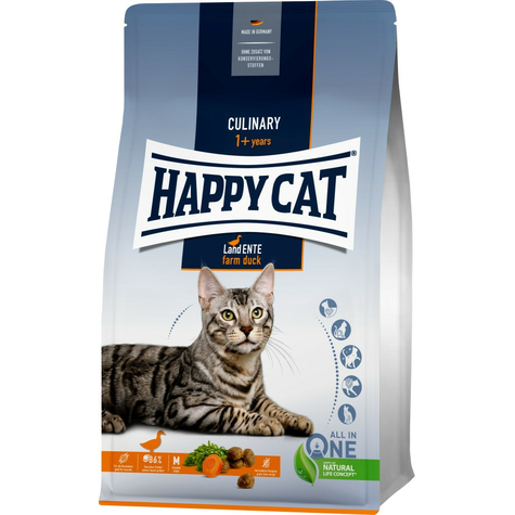 Happy cat culinary adulte land canard 1,3 kg
