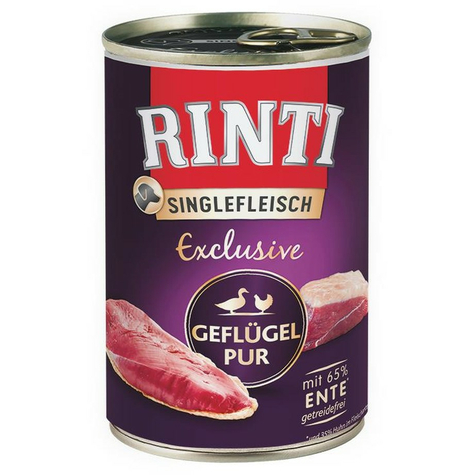 Rinti single meat exclusive pure volaille 400g