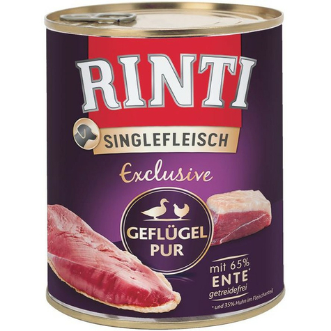 Rinti single meat exclusive pure volaille 800g