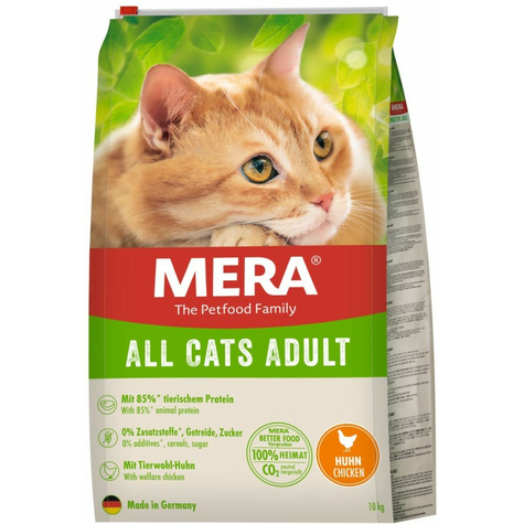 mera cats all cats poulet adulte 10kg
