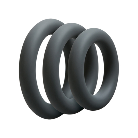 Anneaux cockring : 3 c-ring set thick slate