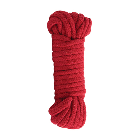 cordes : cotton bondage rope japanesse rouge