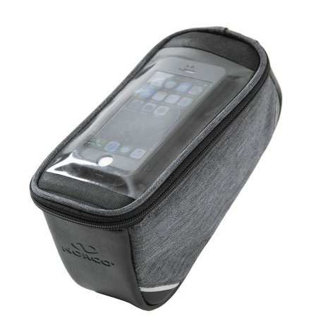 Etui smartphone norco milfield gris, 21x12x10cm, avec adaptateur           