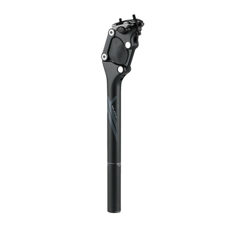 Tige de selle suspension xlc comp sp-s07 30.9mm, 350mm, noir, 85-100kg      