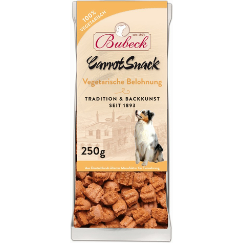 Bubeck carrot snack      250 g