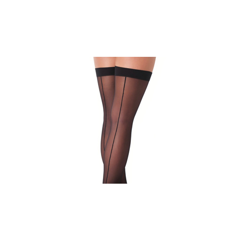 Noir sexy stockings avec seem
