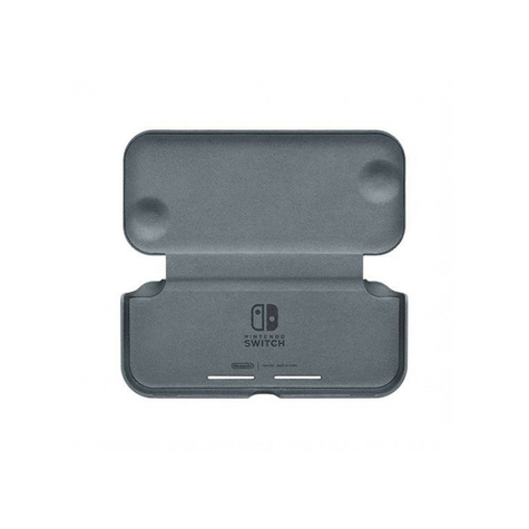 Nintendo switch lite klapphülle und schutzfolie 10002758
