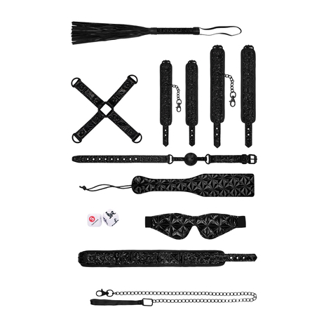 Kit de bondage de luxe - noir