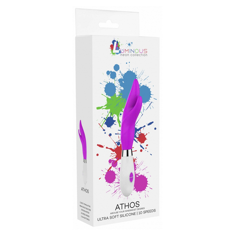 Athos - Ultra Soft Silicone - 10 Speeds - Fuchsia