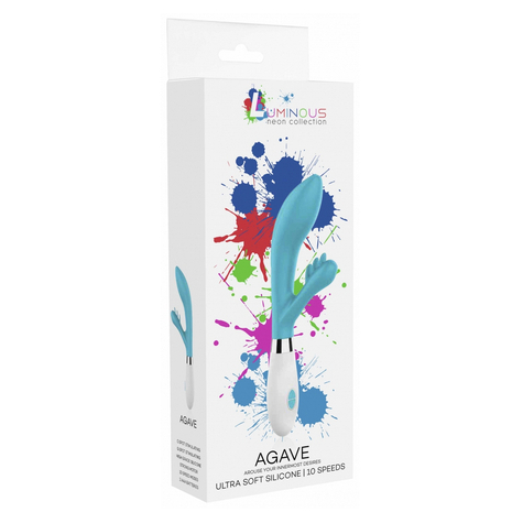 Agave - Ultra Soft Silicone - 10 Speeds - Turqiose