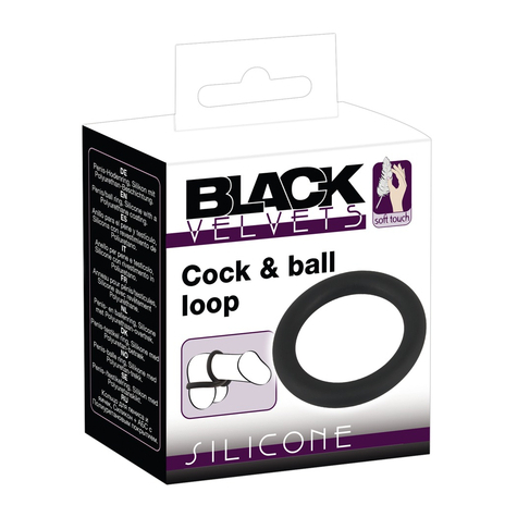 Penis und hodenring & silicone cock and ball loop