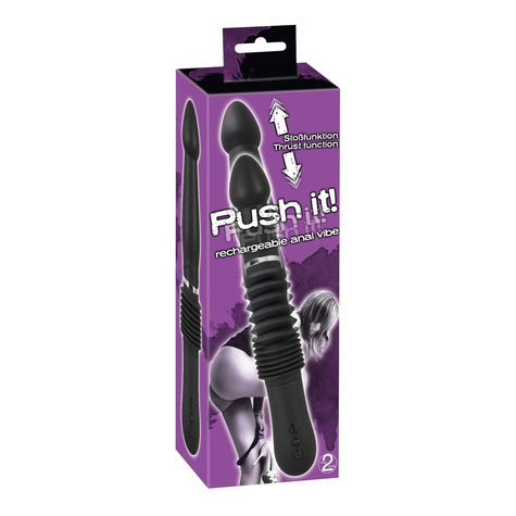 Push it anal vibe rechargeable