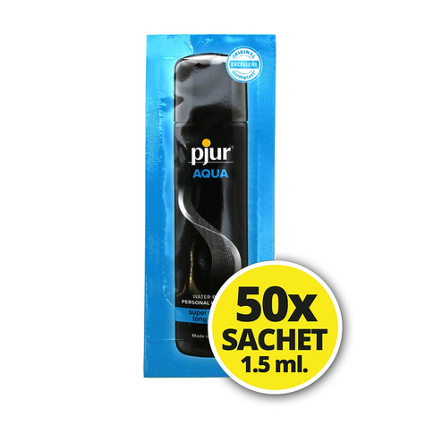 Pjur - aqua - 50 sachets de 1,5 ml